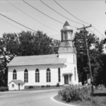 CIrca 1973 post-spire removal. Also note the larger side entrance, with front-facing door (which now faces the parking lot)
